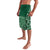 Hawaiian Tribal Elements Hibiscus Lavalava Green Pattern - Polynesian Pride
