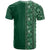 Hawaiian Tribal Elements Hibiscus T Shirt Green Pattern - Polynesian Pride