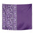Hawaiian Tribal Elements Hibiscus Tapestry Purple Pattern - Polynesian Pride