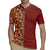 Hawaiian Tribal Elements Hibiscus Rugby Jersey Red Pattern - Polynesian Pride