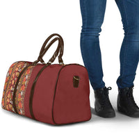 Hawaiian Tribal Elements Hibiscus Travel Bag Red Pattern - Polynesian Pride