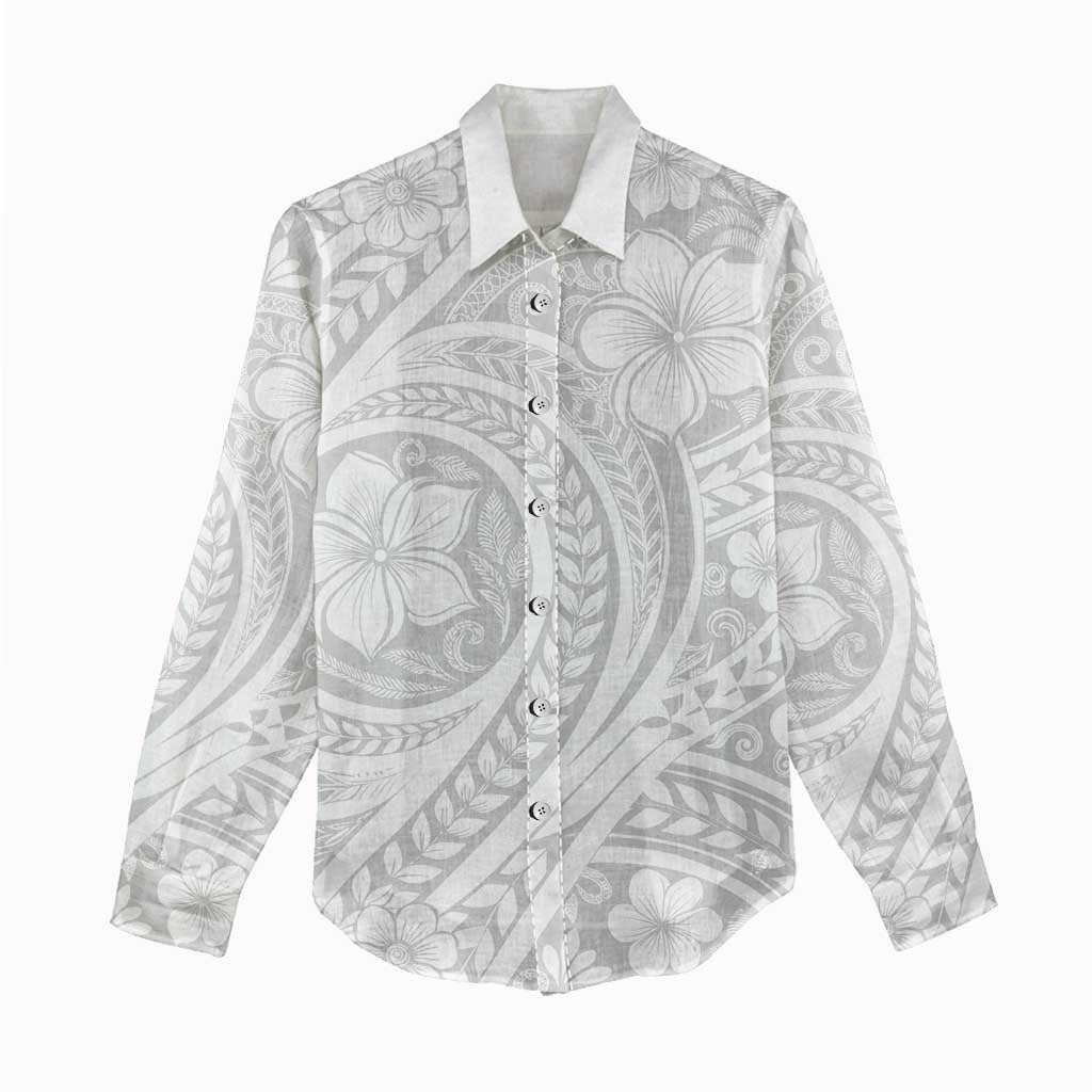 Lotu Tamaiti Samoan Polynesian Tribal Women Casual Shirt LT9 - Polynesian Pride