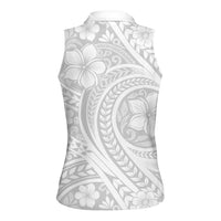 Lotu Tamaiti Samoan Polynesian Tribal Women Sleeveless Polo Shirt LT9 - Polynesian Pride
