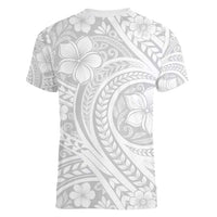 Lotu Tamaiti Samoan Polynesian Tribal Women V-Neck T-Shirt LT9 - Polynesian Pride
