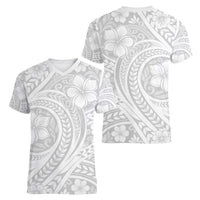 Lotu Tamaiti Samoan Polynesian Tribal Women V-Neck T-Shirt LT9 - Polynesian Pride