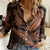 Polynesia Women Casual Shirt Whale Tale and Polynesian Sunset Plumeria Gold LT9 Female Gold - Polynesian Pride