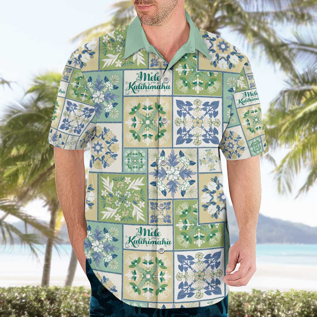 Mele Kalikimaka Hawaii Christmas Hawaiian Shirt Omaomao Seamless Floral Motif LT9 - Polynesian Pride