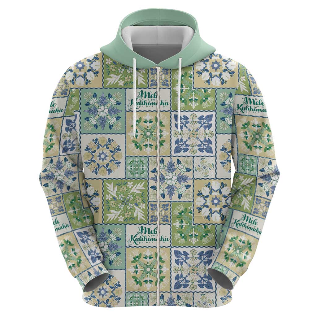 Mele Kalikimaka Hawaii Christmas Hoodie Omaomao Seamless Floral Motif LT9 - Polynesian Pride