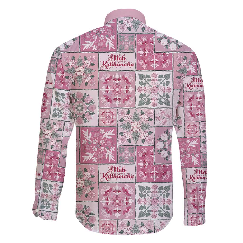 Mele Kalikimaka Hawaii Christmas Family Matching Puletasi and Hawaiian Shirt Akala Seamless Floral Motif LT9 - Polynesian Pride