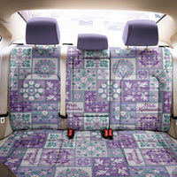 Mele Kalikimaka Hawaii Christmas Back Car Seat Cover Poni Seamless Floral Motif LT9 - Polynesian Pride