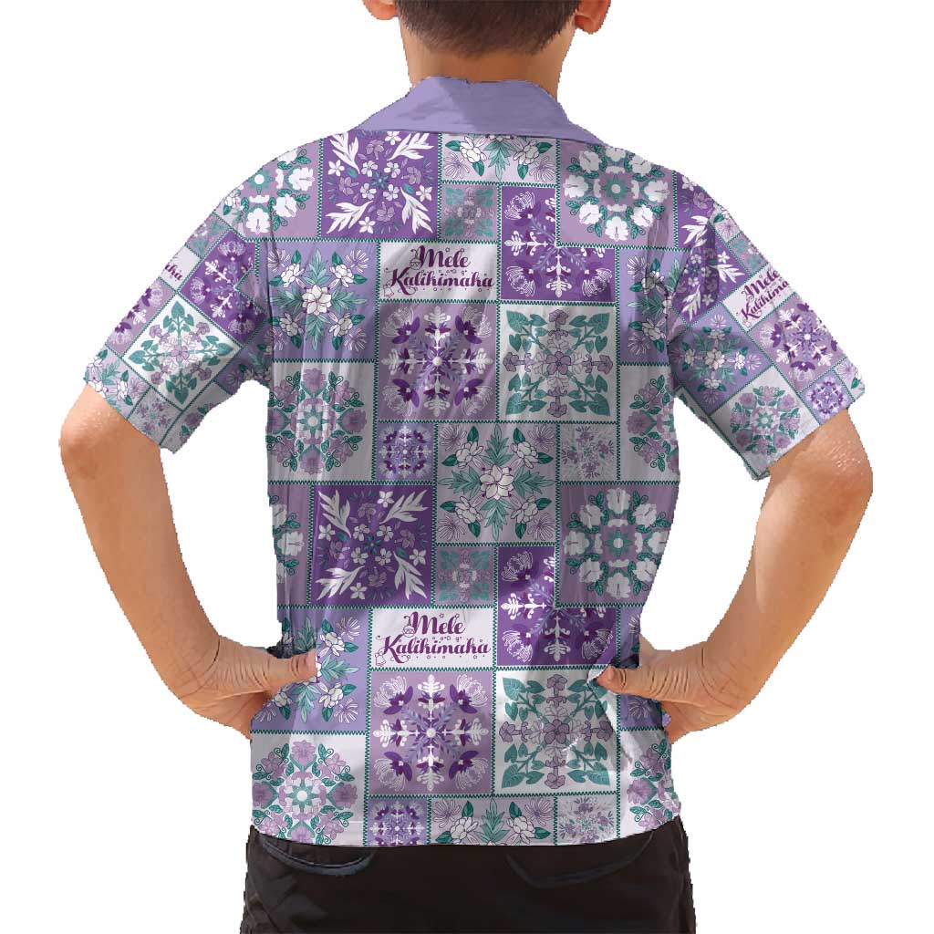 Mele Kalikimaka Hawaii Christmas Family Matching Puletasi and Hawaiian Shirt Poni Seamless Floral Motif LT9 - Polynesian Pride