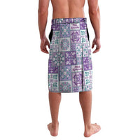 Mele Kalikimaka Hawaii Christmas Lavalava Poni Seamless Floral Motif - Polynesian Pride