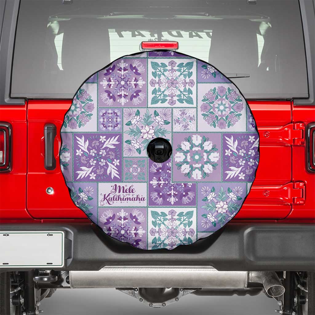Mele Kalikimaka Hawaii Christmas Spare Tire Cover Poni Seamless Floral Motif LT9 - Polynesian Pride