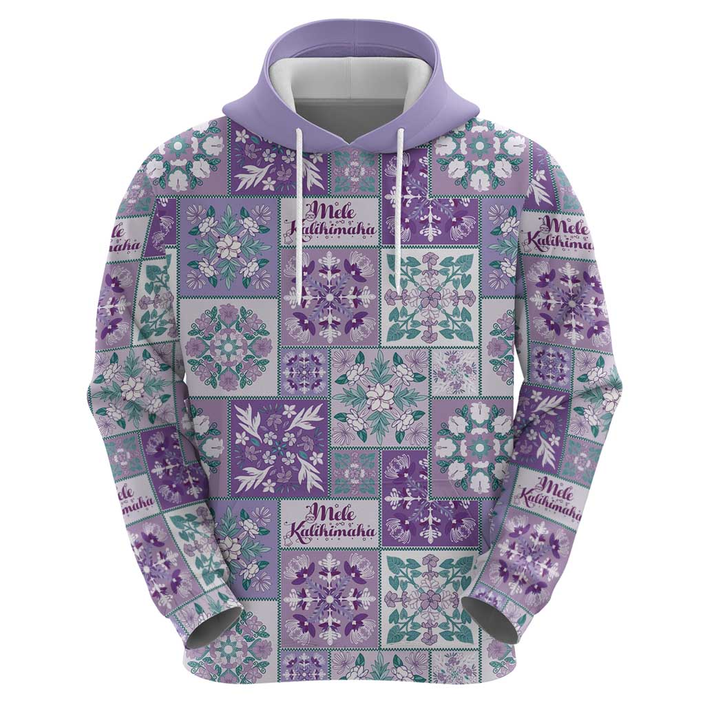 Mele Kalikimaka Hawaii Christmas Zip Hoodie Poni Seamless Floral Motif LT9 - Polynesian Pride