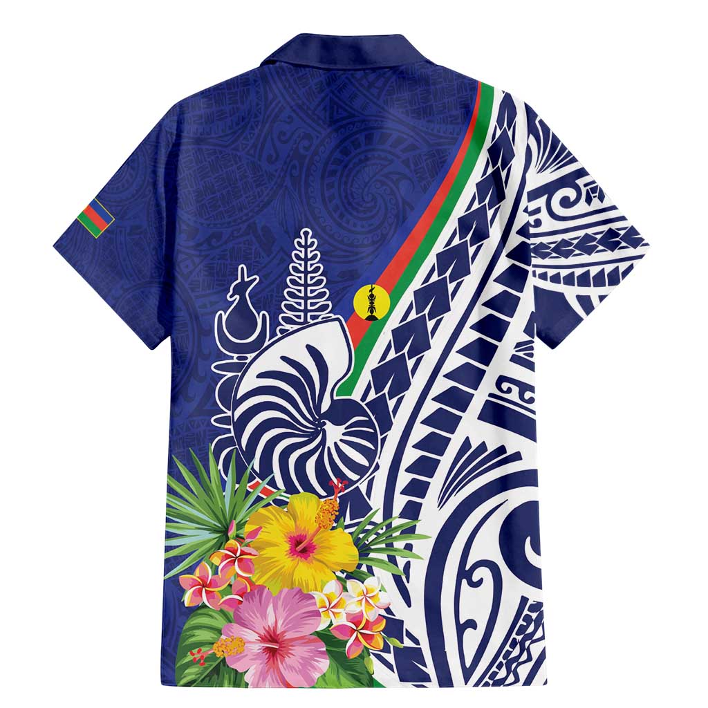 New Caledonia Kagu Bird Family Matching Mermaid Dress and Hawaiian Shirt Polynesian Tropical Flowers LT9 - Polynesian Pride