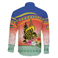 New Caledonia Nautilus Shell Family Matching Puletasi and Hawaiian Shirt Polynesian Tropical Flowers LT9 - Polynesian Pride