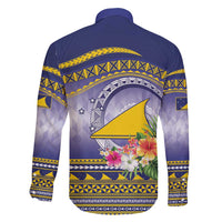 Tokelau Tuluma Family Matching Mermaid Dress and Hawaiian Shirt Polynesian Tropical Flowers LT9 - Polynesian Pride