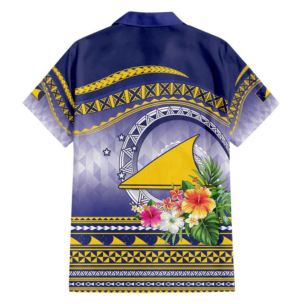 Tokelau Tuluma Family Matching Summer Maxi Dress and Hawaiian Shirt Polynesian Tropical Flowers LT9 - Polynesian Pride