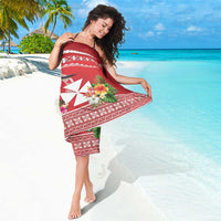 Wallis et Futuna Kingfisher Sarong Polynesian Tropical Flowers LT9 - Polynesian Pride