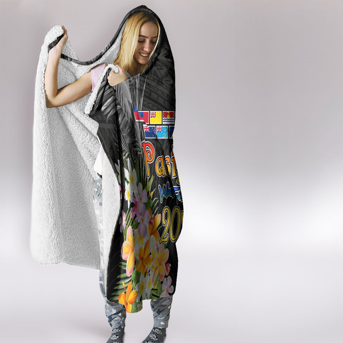 Pasifika Vibes Festival 2024 Auckland Hooded Blanket