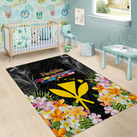 Pasifika Vibes Festival 2024 Area Rug Kanaka Maoli With Hawaiian Islands LT9 - Polynesian Pride