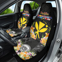 Pasifika Vibes Festival 2024 Car Seat Cover Kanaka Maoli With Hawaiian Islands LT9 - Polynesian Pride