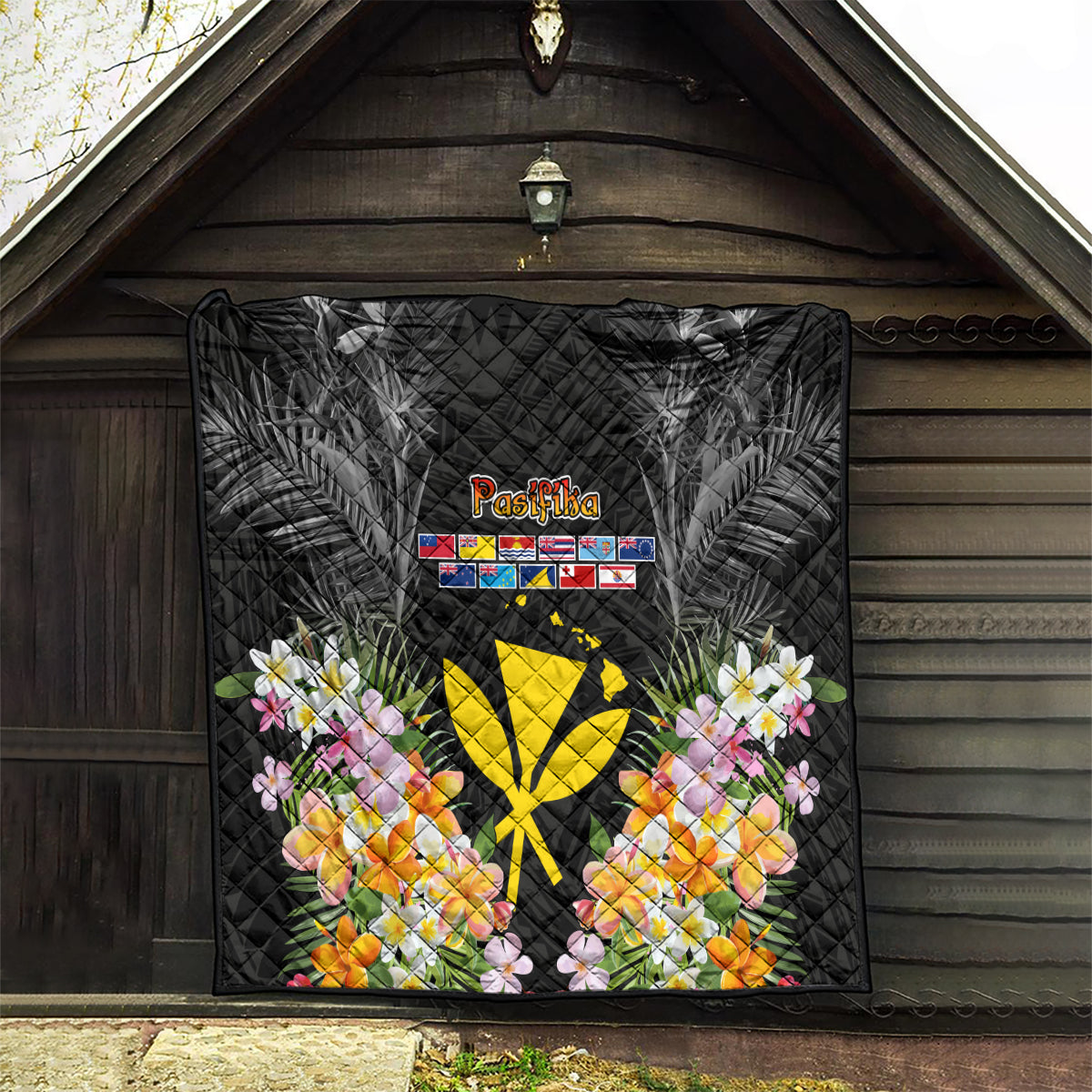 Pasifika Vibes Festival 2024 Quilt Kanaka Maoli With Hawaiian Islands LT9 - Polynesian Pride