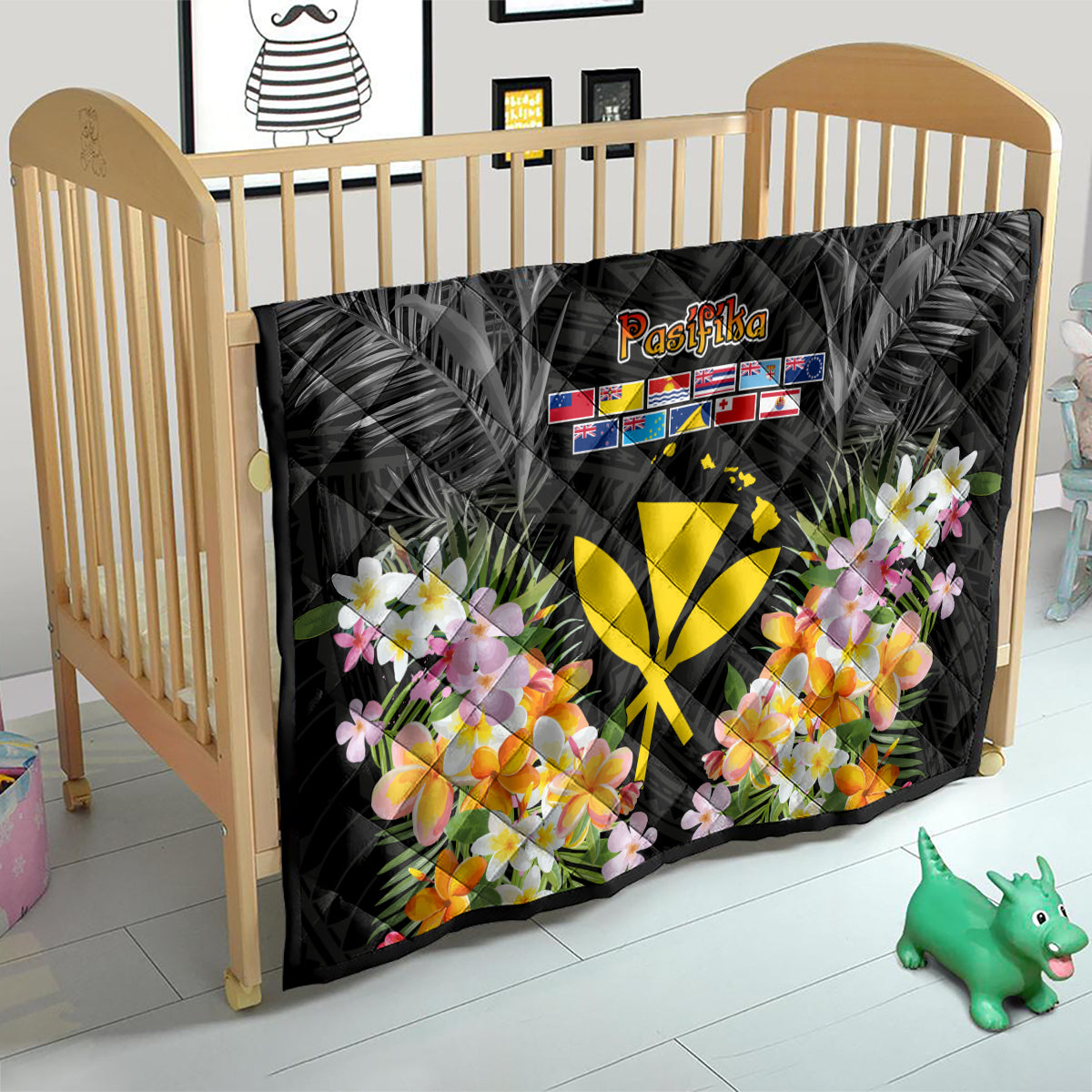 Pasifika Vibes Festival 2024 Quilt Kanaka Maoli With Hawaiian Islands LT9 - Polynesian Pride