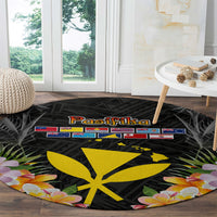 Pasifika Vibes Festival 2024 Round Carpet Kanaka Maoli With Hawaiian Islands LT9 - Polynesian Pride