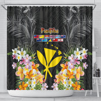 Pasifika Vibes Festival 2024 Shower Curtain Kanaka Maoli With Hawaiian Islands LT9 - Polynesian Pride
