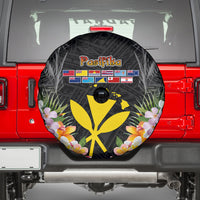 Pasifika Vibes Festival 2024 Spare Tire Cover Kanaka Maoli With Hawaiian Islands LT9 - Polynesian Pride