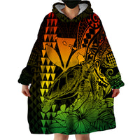 Hawaii Sea Turtle Blanket Polynesia Kakau with Kanaka Maoli Reggae LT9 - Polynesian Pride