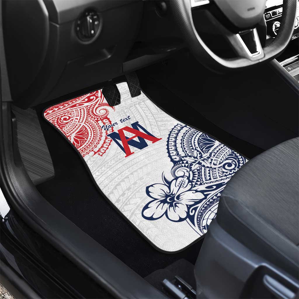 Kingdom of Uvea 1842-1860 Personalized Car Mats Wallis and Futuna Polynesian Tribal Pattern