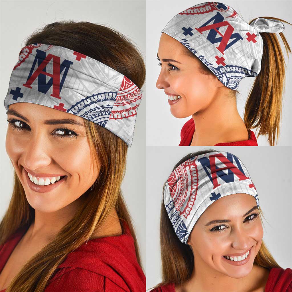 Kingdom of Uvea 1842-1860 Personalized Neck Gaiter Wallis and Futuna Polynesian Tribal Pattern - Polynesian Pride