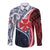 Kingdom of Uvea 1860-1886 Personalized Long Sleeve Button Shirt Wallis and Futuna Polynesian Tribal Pattern