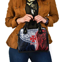 Kingdom of Uvea 1860-1886 Personalized Shoulder Handbag Wallis and Futuna Polynesian Tribal Pattern