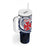 Kingdom of Uvea 1860-1886 Personalized Tumbler With Handle Wallis and Futuna Polynesian Tribal Pattern