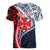 Kingdom of Uvea 1860-1886 Personalized Women V-Neck T-Shirt Wallis and Futuna Polynesian Tribal Pattern