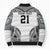 Flying Fijians Pacific Fiji Rugby Custom Bomber Puffer Jacket Polynesian Pattern - Polynesian Pride