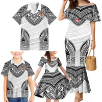 Flying Fijians Pacific Fiji Rugby Custom Family Matching Mermaid Dress and Hawaiian Shirt Polynesian Pattern LT9 - Polynesian Pride