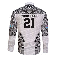 Flying Fijians Pacific Fiji Rugby Custom Family Matching Mermaid Dress and Hawaiian Shirt Polynesian Pattern LT9 - Polynesian Pride