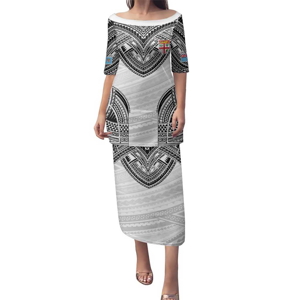 Flying Fijians Pacific Fiji Rugby Custom Family Matching Puletasi and Hawaiian Shirt Polynesian Pattern