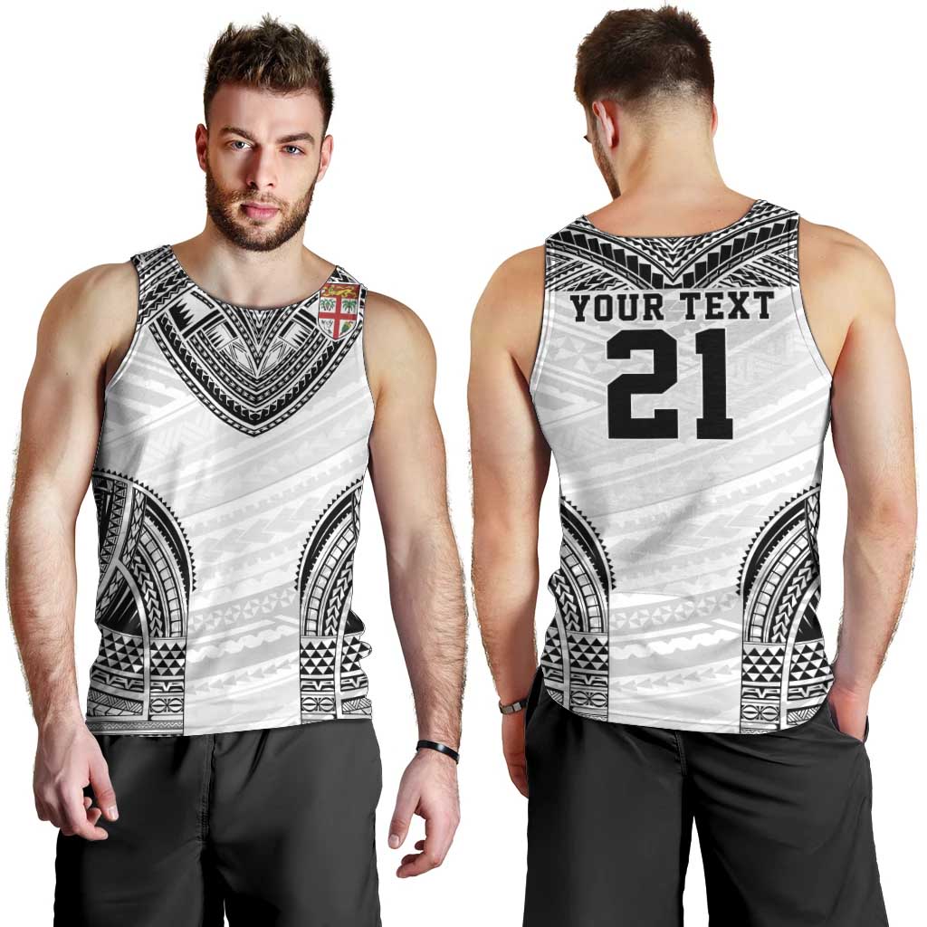 Flying Fijians Pacific Fiji Rugby Custom Men Tank Top Polynesian Pattern LT9 - Polynesian Pride