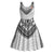 Flying Fijians Pacific Fiji Rugby Custom Midi Dress Polynesian Pattern - Polynesian Pride