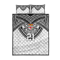 Flying Fijians Pacific Fiji Rugby Custom Quilt Bed Set Polynesian Pattern LT9 - Polynesian Pride
