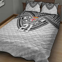 Flying Fijians Pacific Fiji Rugby Custom Quilt Bed Set Polynesian Pattern LT9 - Polynesian Pride
