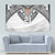 Flying Fijians Pacific Fiji Rugby Custom Tapestry Polynesian Pattern