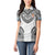 Flying Fijians Pacific Fiji Rugby Custom Women Polo Shirt Polynesian Pattern