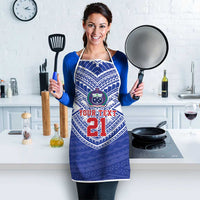 Manu Samoa Pacific Samoa Rugby Custom Apron Polynesian Pattern - Polynesian Pride