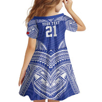 Manu Samoa Pacific Samoa Rugby Custom Family Matching Summer Maxi Dress and Hawaiian Shirt Polynesian Pattern